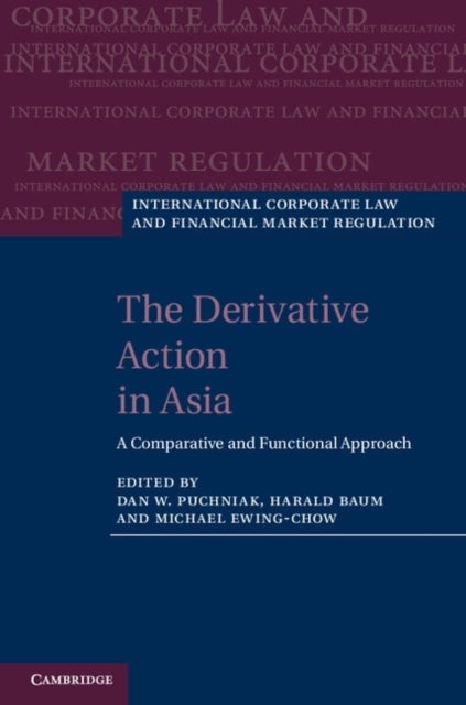The Derivative Action in Asia - A Comparative and Functional Approach