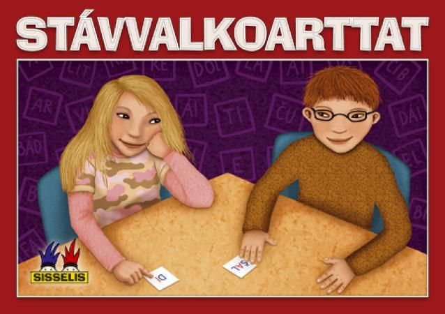 Stávvalkoarttat. Spill med 162 stavelseskort. 2-8