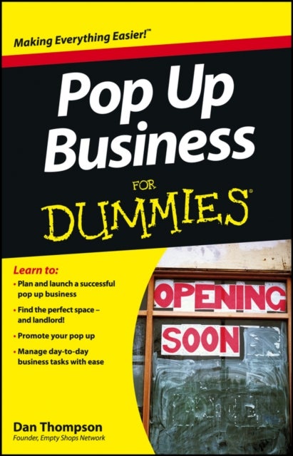 Pop Up Business For Dummies