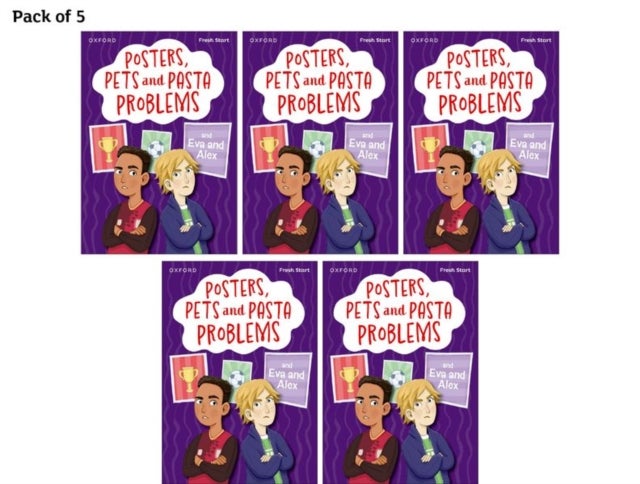 Read Write Inc. Fresh Start Readers: Book 13: Posters, Pets and Pasta Problems & Eva and Alex - Pack of 5
