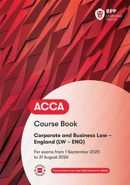 ACCA Corporate and Business Law (English) - Course Book