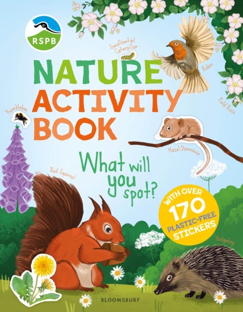 RSPB Nature Activity Book - With over 170 plastic-free stickers!