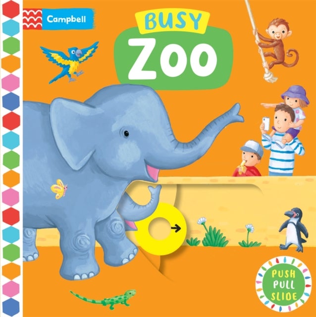 Busy Zoo - A Push, Pull, Slide Book