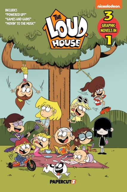 The Loud House 3-in-1 Vol. 8 - Includes 'Powered Up!,' 'Games and Gains,' and 'Movin' to the Music'