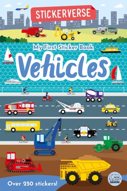 Stickerverse: My First Sticker Book Vehicles