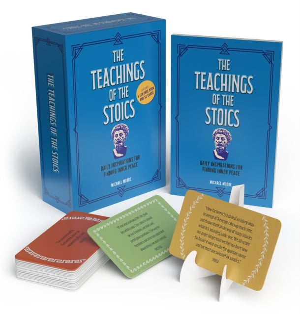 Teachings of the Stoics Book & Card Deck - Includes 128-page Book and 52 Cards