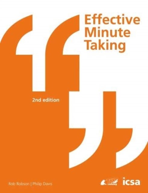 Effective Minute Taking, 2nd edition