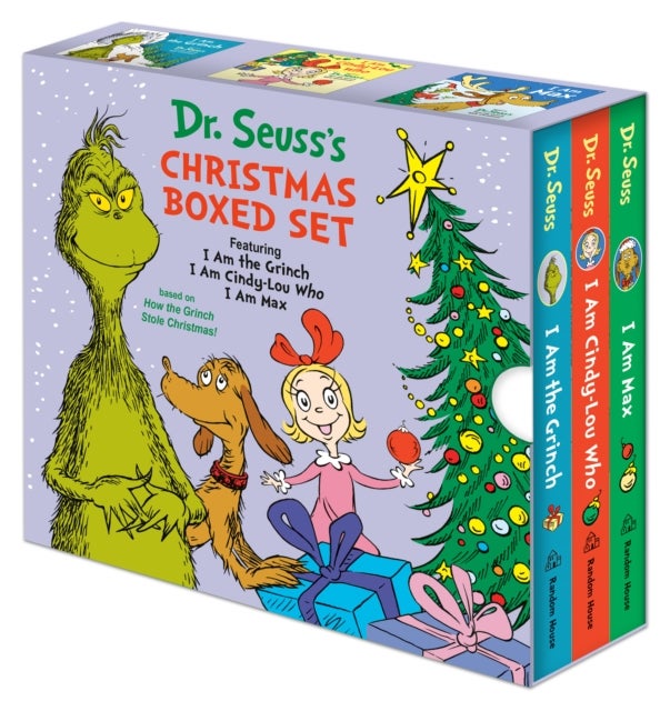 Dr. Seuss's Christmas 3-Book Boxed Set: I Am the Grinch, I Am Cindy-Lou Who; I Am Max - Based on How the Grinch Stole Christmas