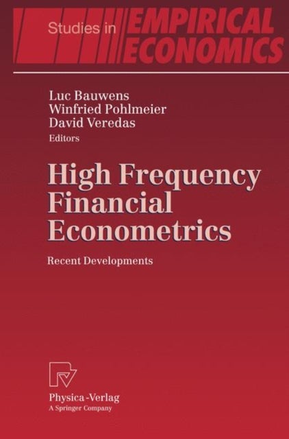 High Frequency Financial Econometrics - Recent Developments