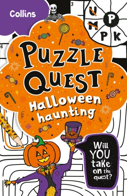 HALLOWEEN HAUNTIN_PUZZLE QU PB - Mystery Puzzles for Kids
