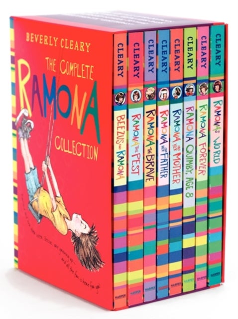 The Complete 8-Book Ramona Collection - Beezus and Ramona, Ramona and Her Father, Ramona and Her Mother, Ramona Quimby, Age 8, Ramona Forever, Ramona the Brave, Ramona the Pest, Ramona's World