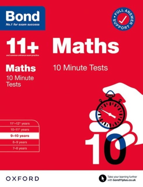 Bond 11+ Maths 10 Minute Tests for Age 9-10 / For 2026 GL Assessment & other 11 plus entrance exams