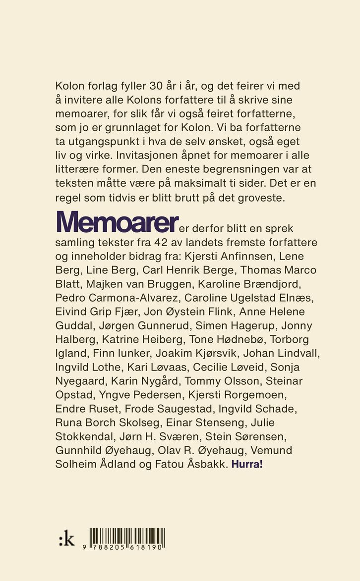 Kolon 30 år