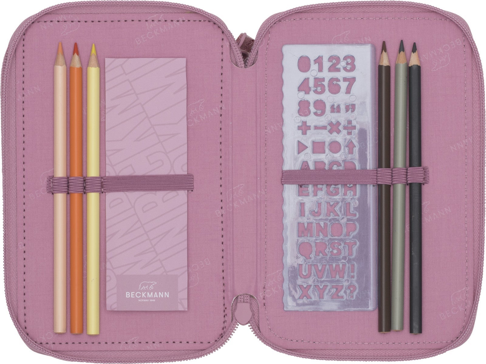 Pennal Pink Trelags m/innhold Beckmann