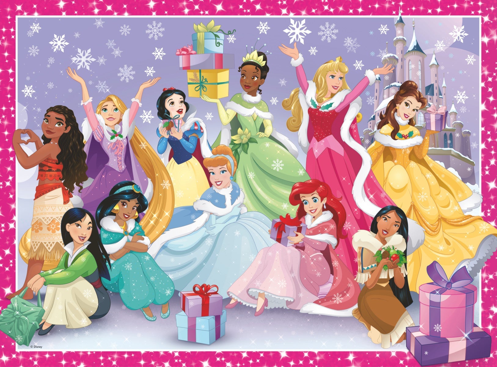 Puslespill 200 Disney Jul Ravensburger