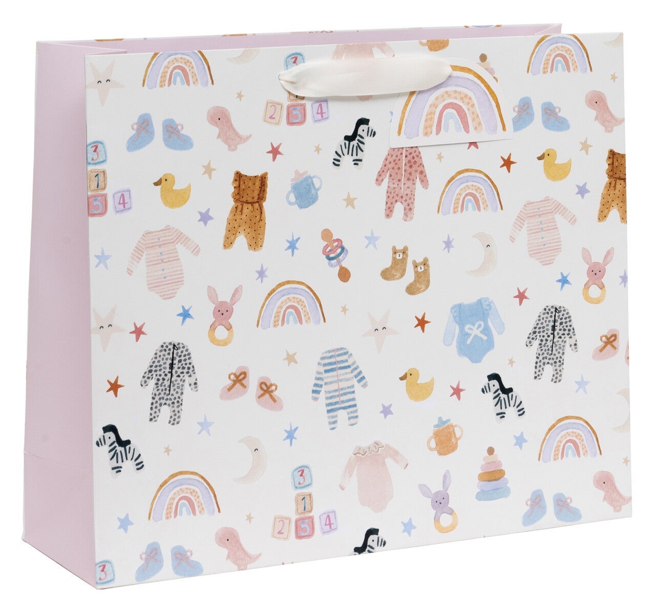Gavepose Baby Pink Landscape Shopper