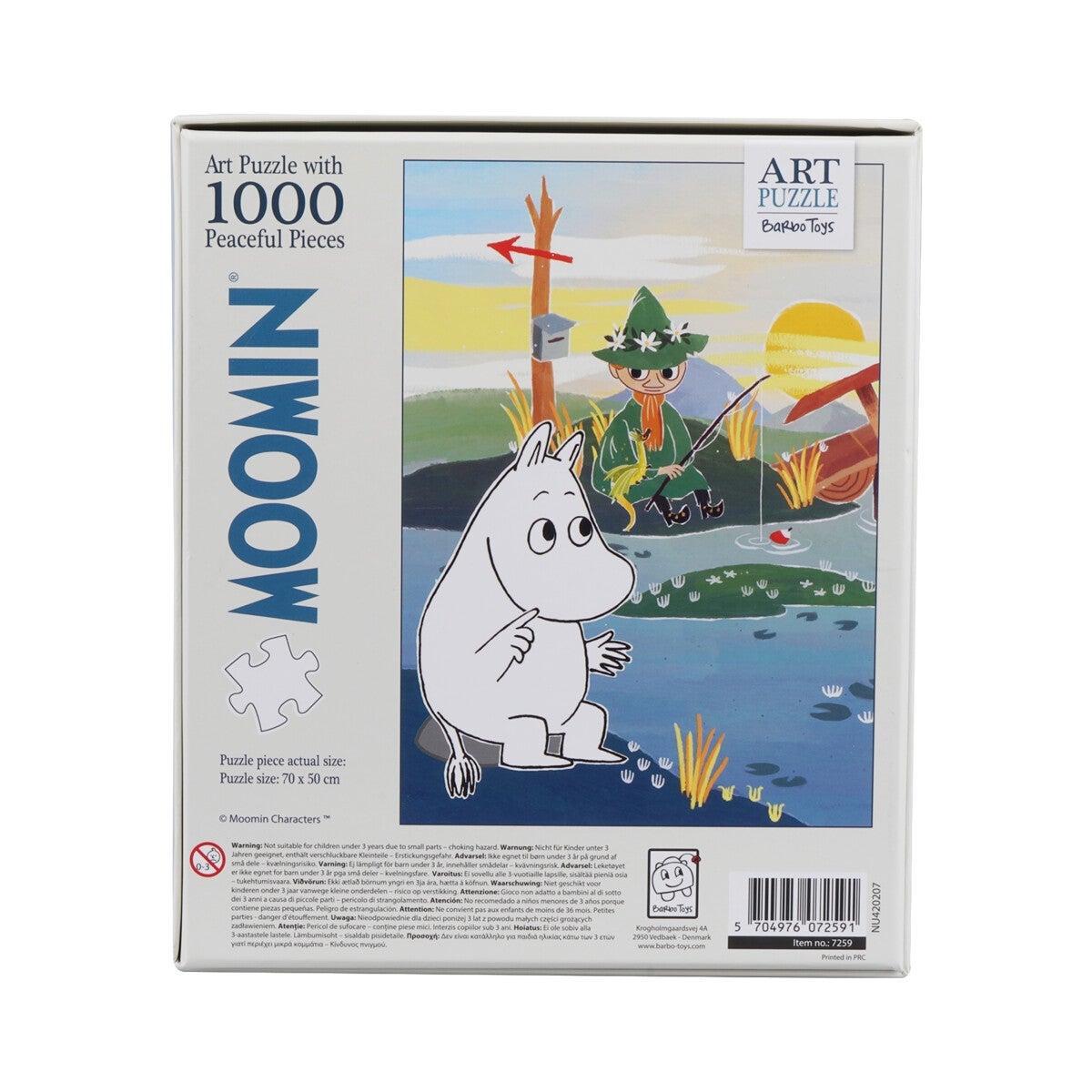 Puslespill 1000 Mummi På Broen Blå