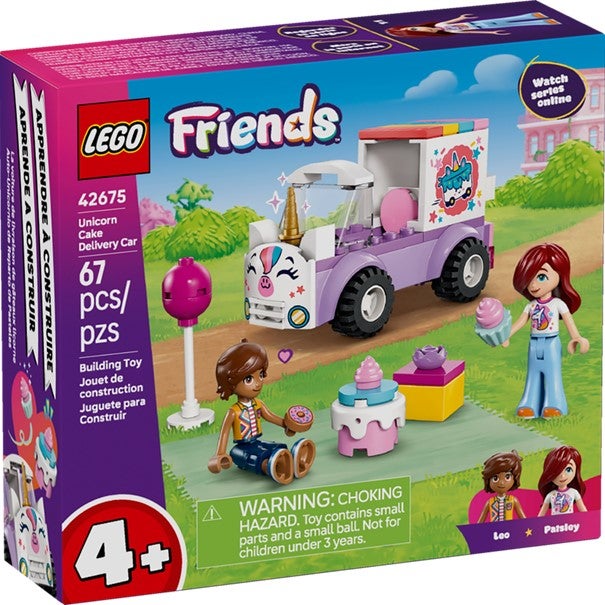 Lego Kakebil med enhjørningdekor 42675