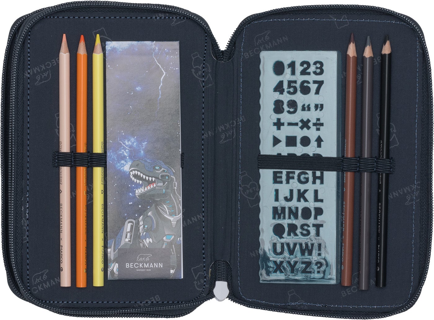 Pennal Tech Rex Trelags m/innhold Beckmann