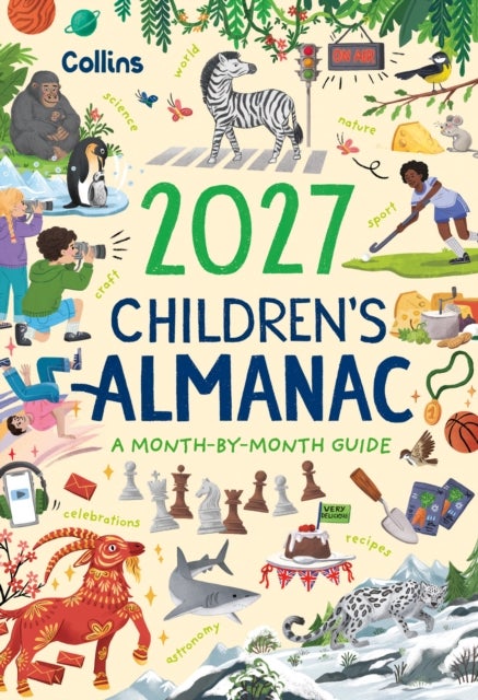 2027 CHILDRENS ALMANAC HB - A Month-by-Month Guide to Nature, Astronomy, Sports, Science, the World and More