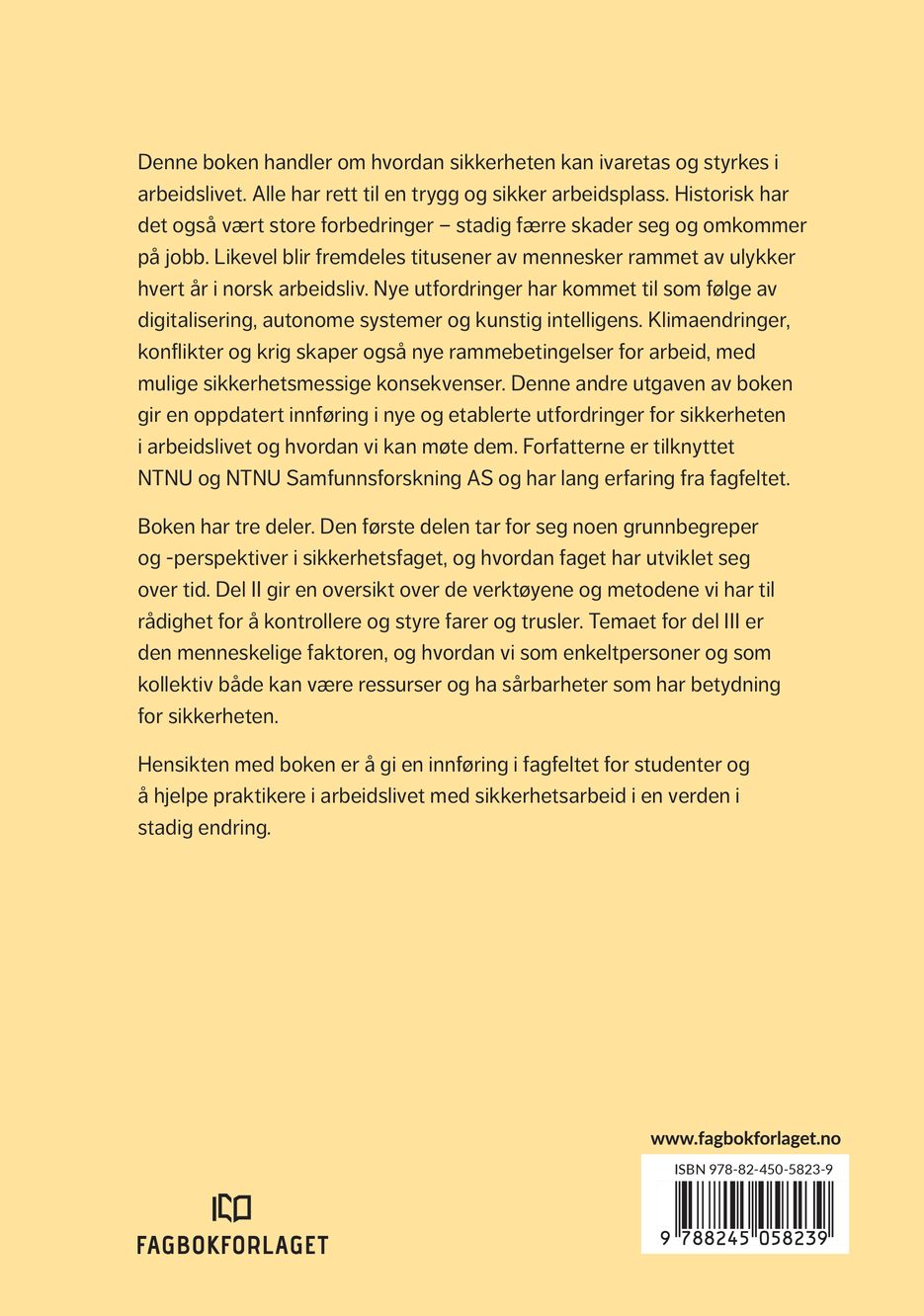 Sikkerhet i arbeidslivet