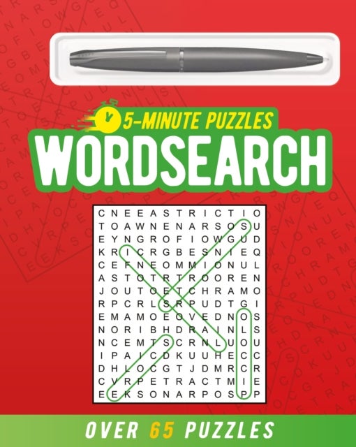 5-Minute Wordsearch (includes ball-point pen) - Over 65 Puzzles