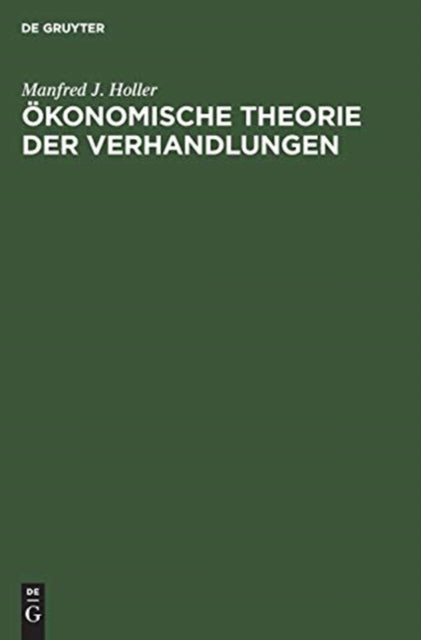 Okonomische Theorie der Verhandlungen
