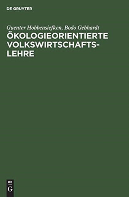 Okologieorientierte Volkswirtschaftslehre