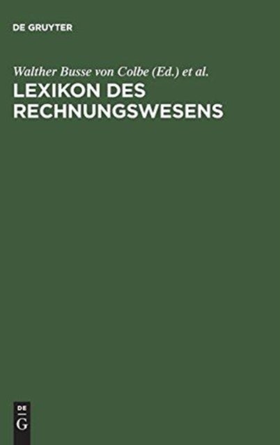 Lexikon des Rechnungswesens