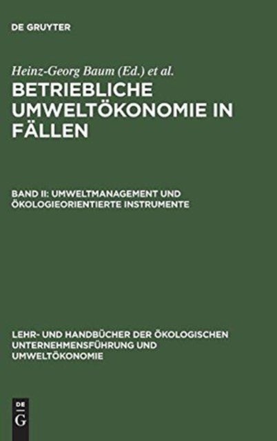 Umweltmanagement und ökologieorientierte Instrumente
