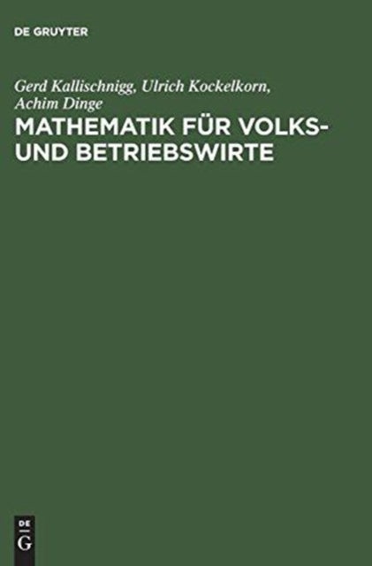 Mathematik fur Volks- und Betriebswirte