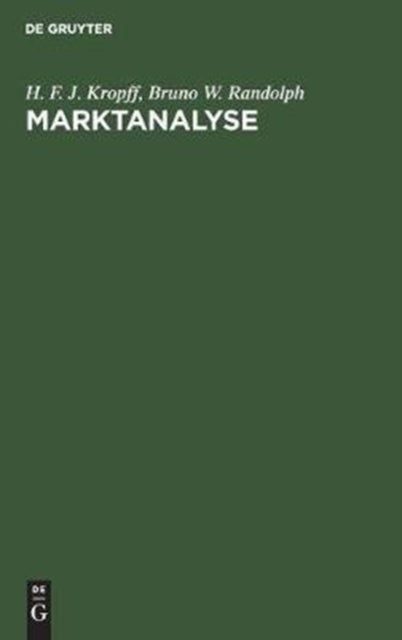 Marktanalyse - Untersuchung Des Marktes Und Vorbereitung Der Reklame