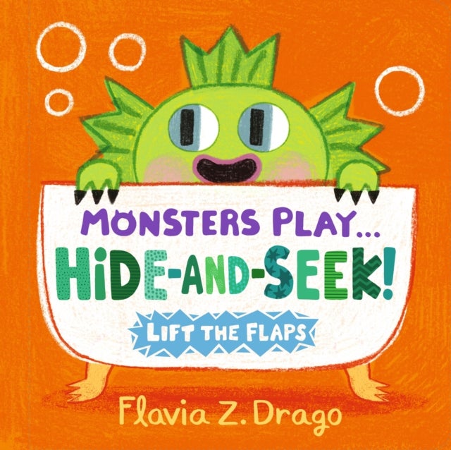 Monsters Play... Hide-and-Seek! - A lift-the-flap Halloween board book from the World of Gustavo, perfect for babies and toddlers