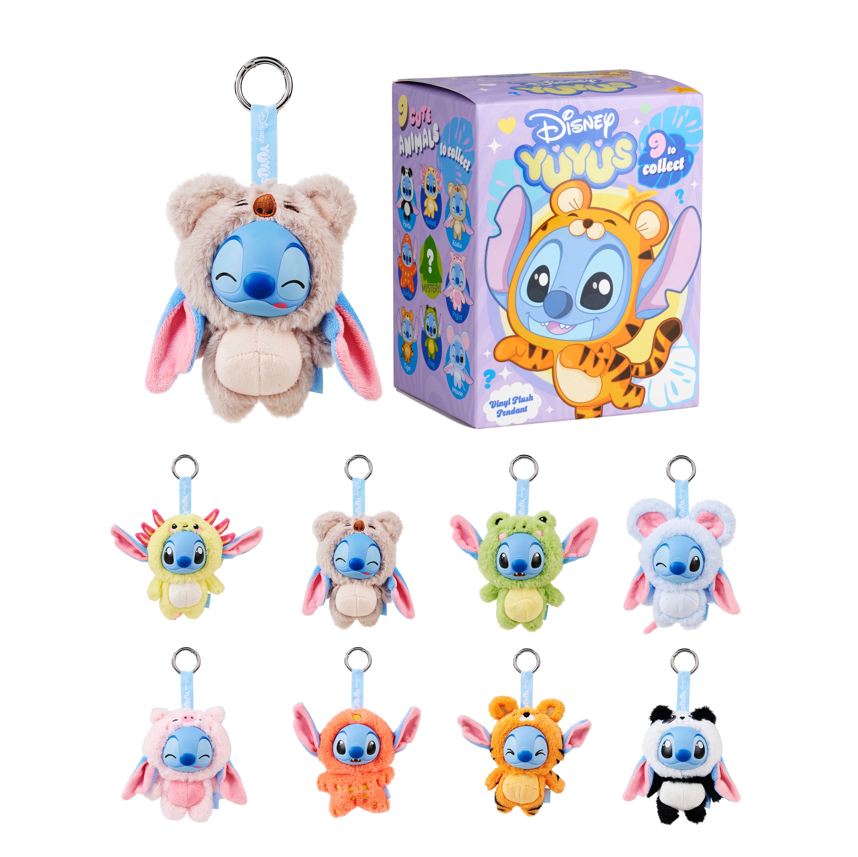 Mykdyr Disney YuYus Stitch, 12 cm