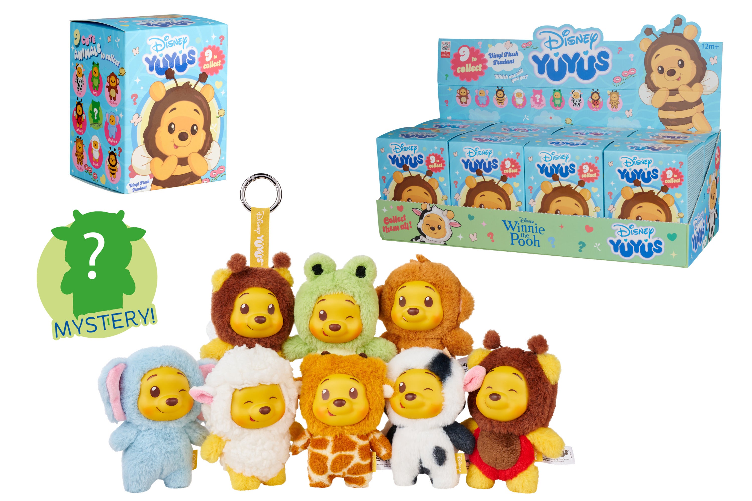Mykdyr Disney YuYus Ole Brumm 12 cm