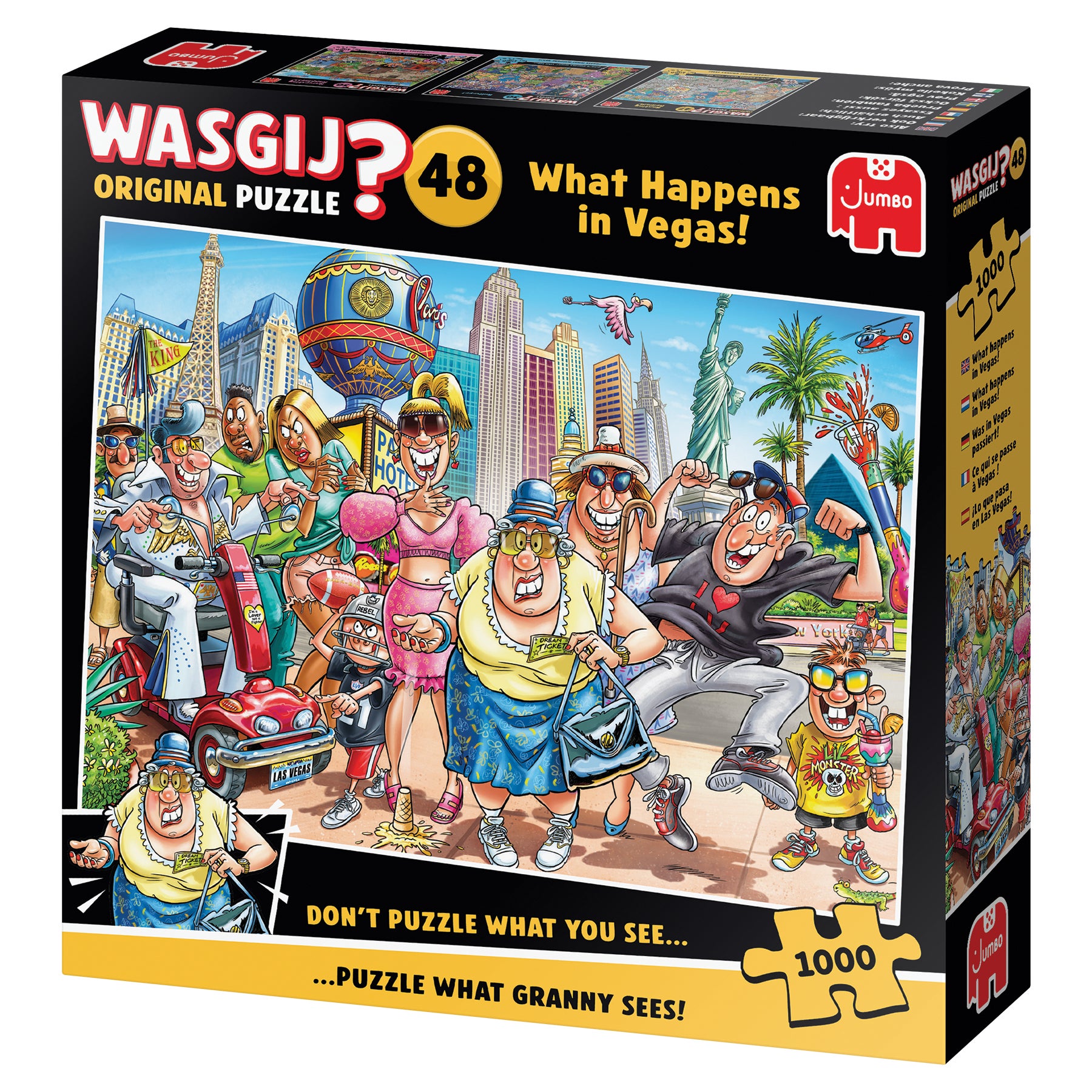 Puslespill 1000 Wasgij Happens In Vegas