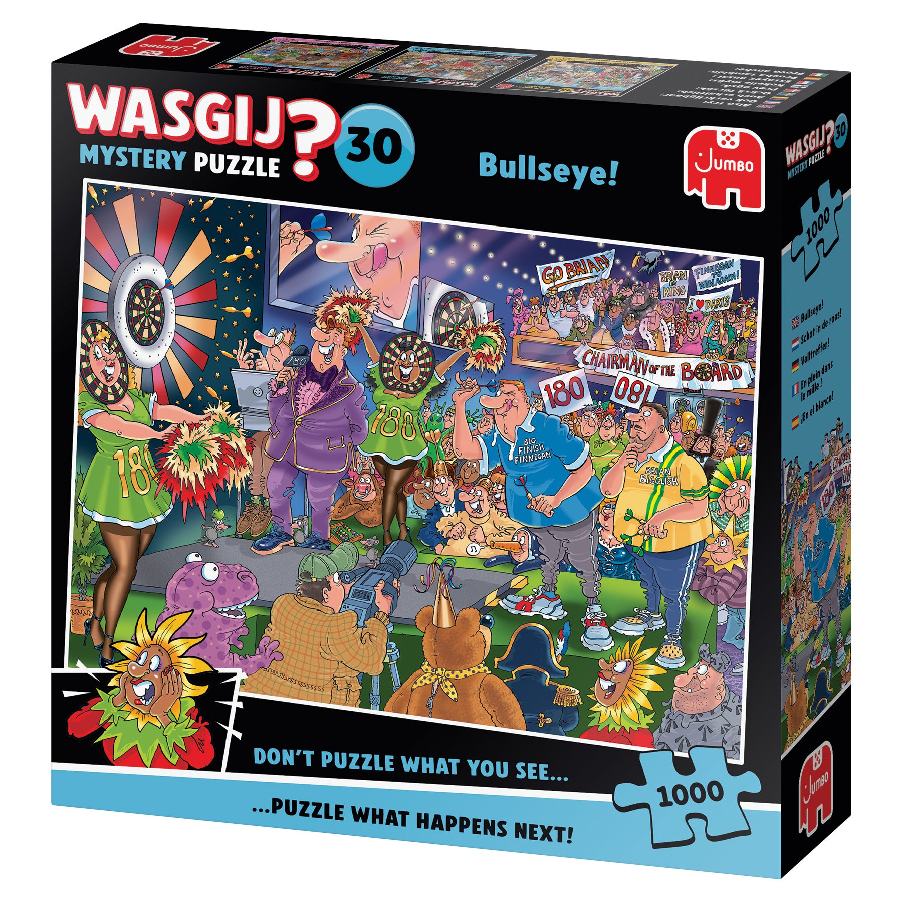 Puslespill 1000 Wasgij Bulleseye