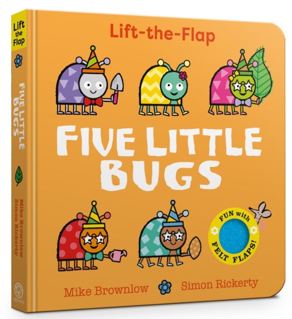 Five Little Bugs - Lift-the-Flap