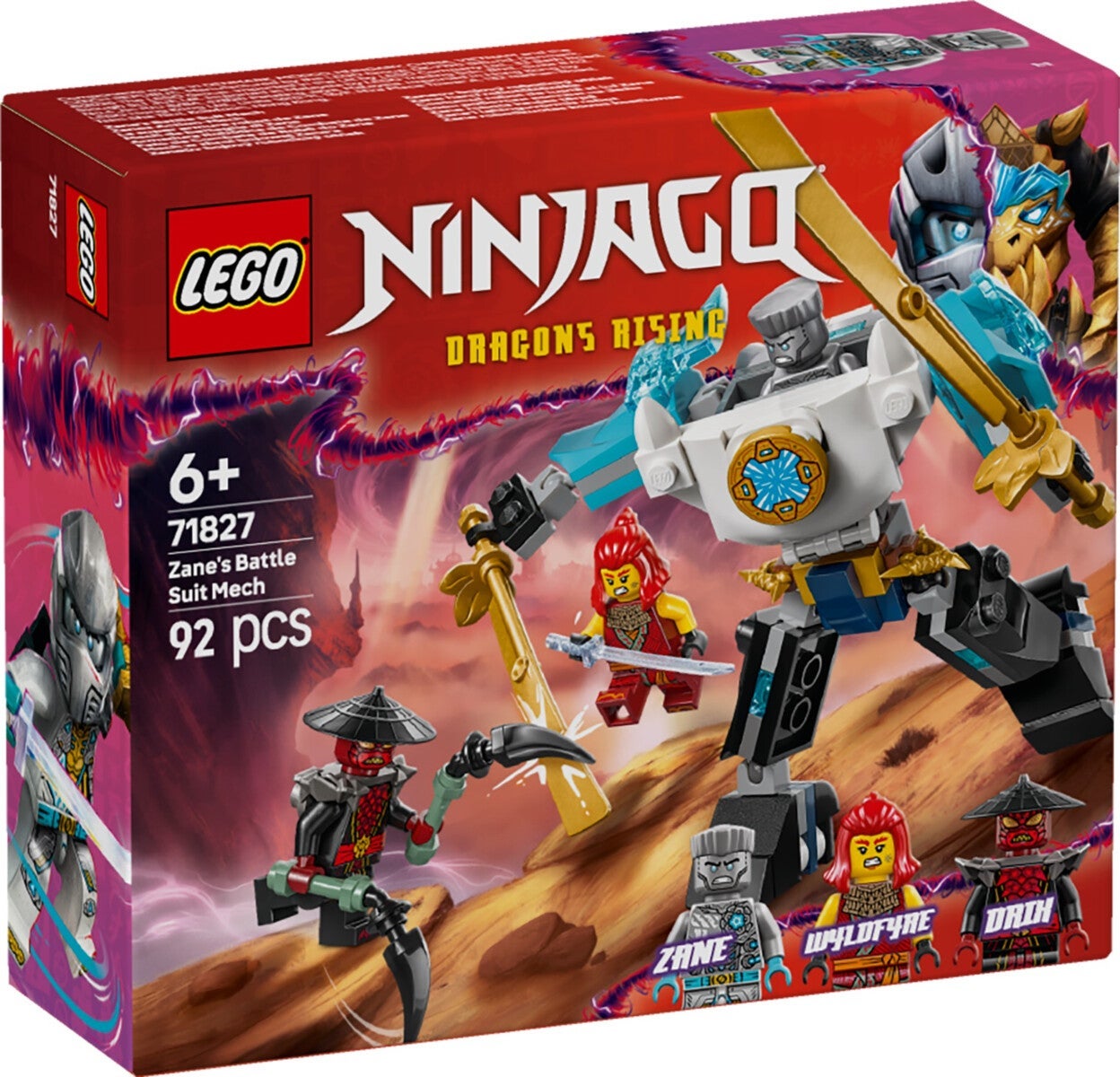 Lego Zanes kampdrakt-robot 71827