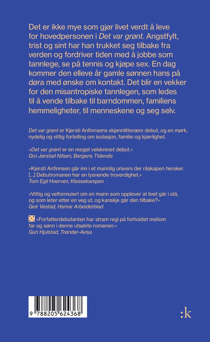 Det var grønt