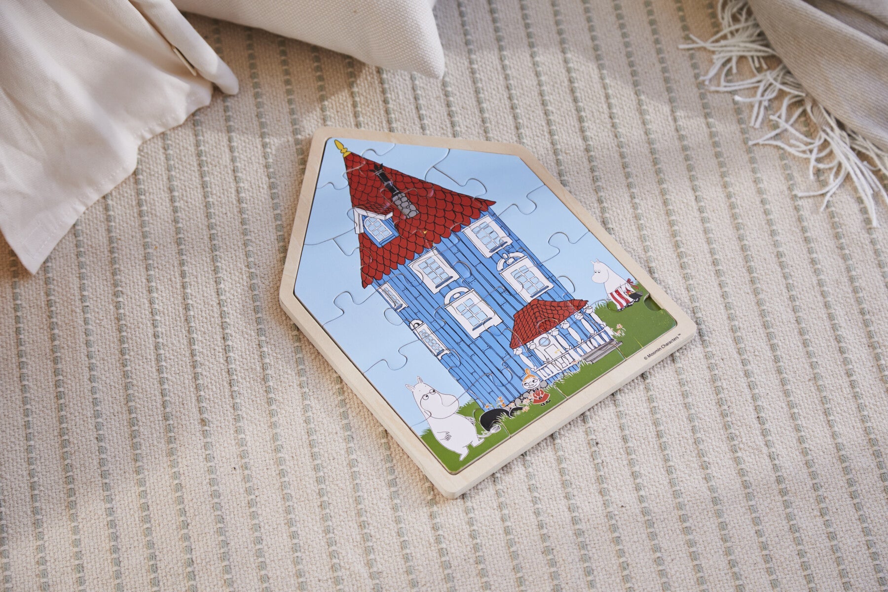 Puslespill 19 Mummi Mummihuset Blå