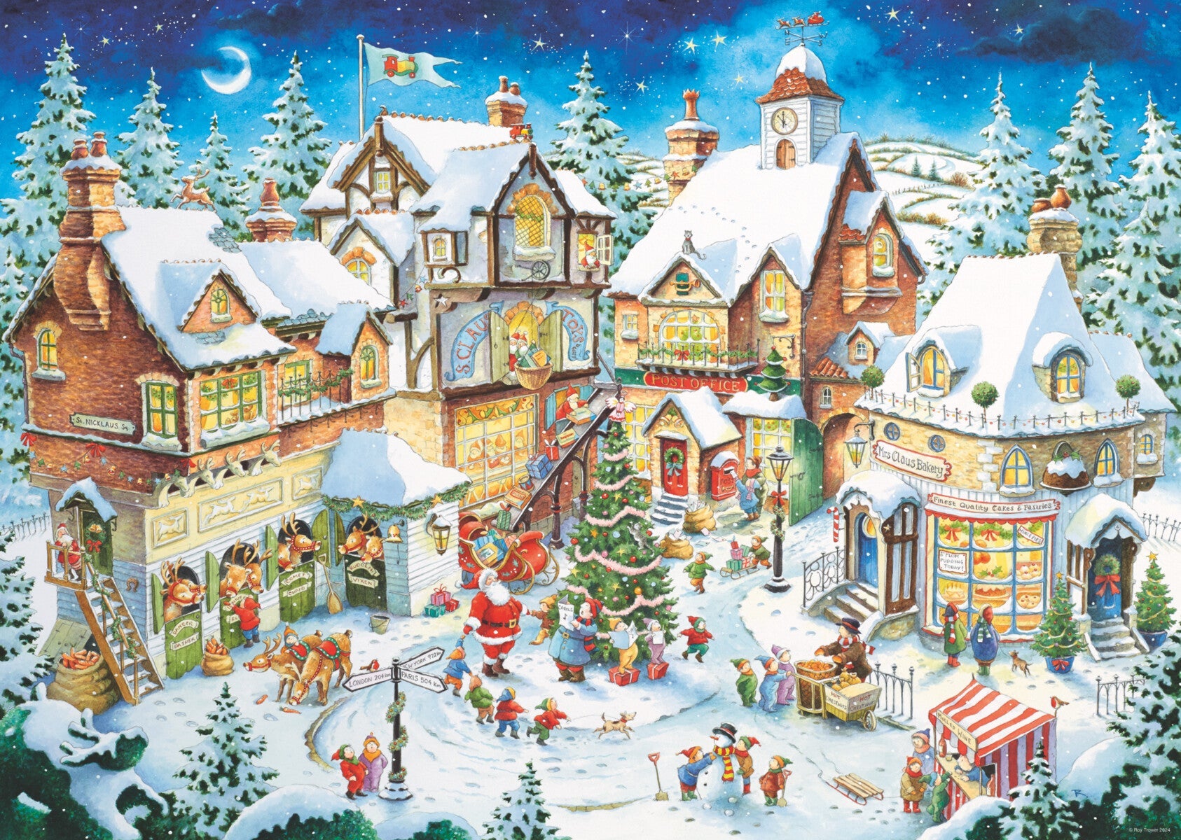 Puslespill 1000 50Th Ann Jul Ltd Ravensburger