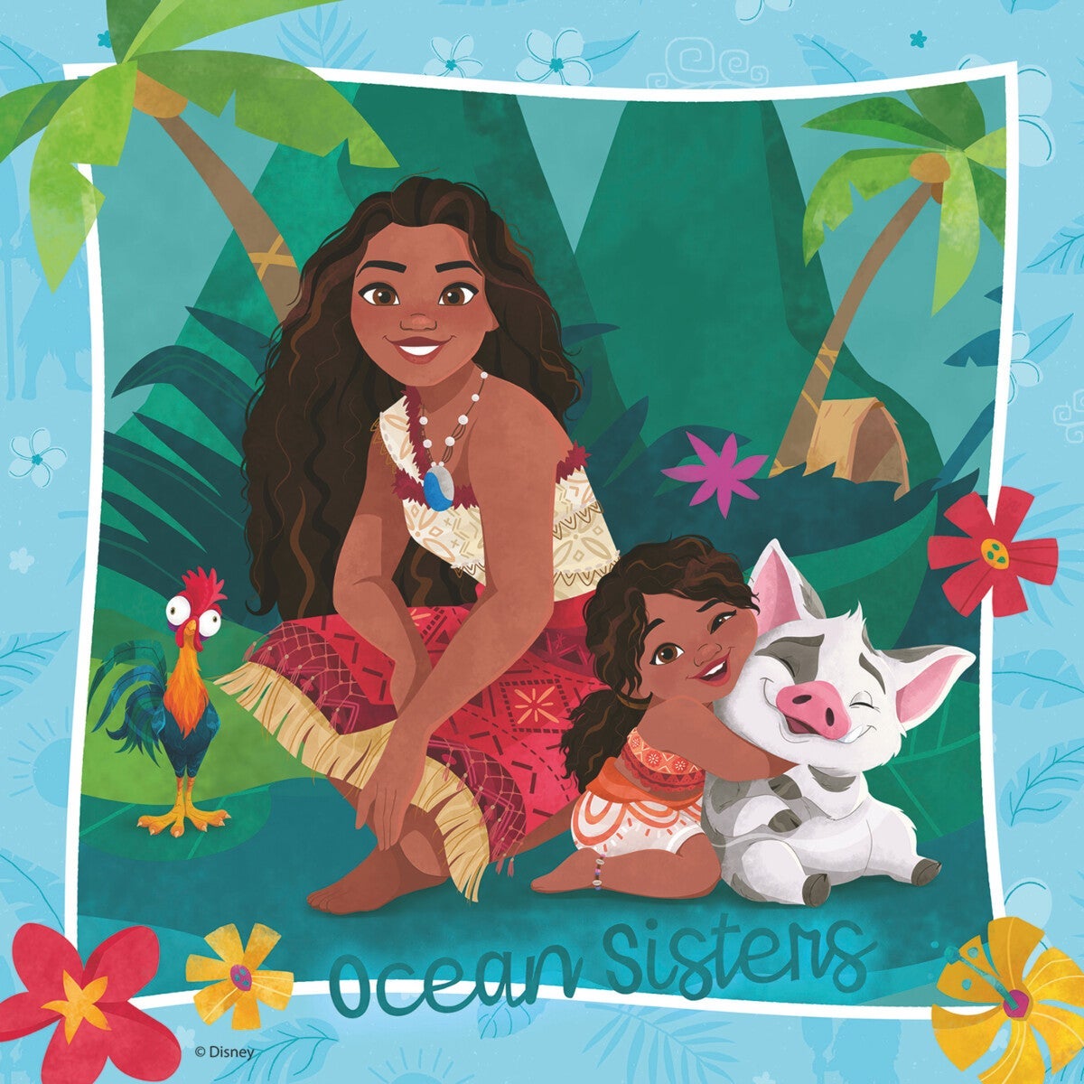 Puslespill 3x49 Disney Vaiana 2 Ravensburger