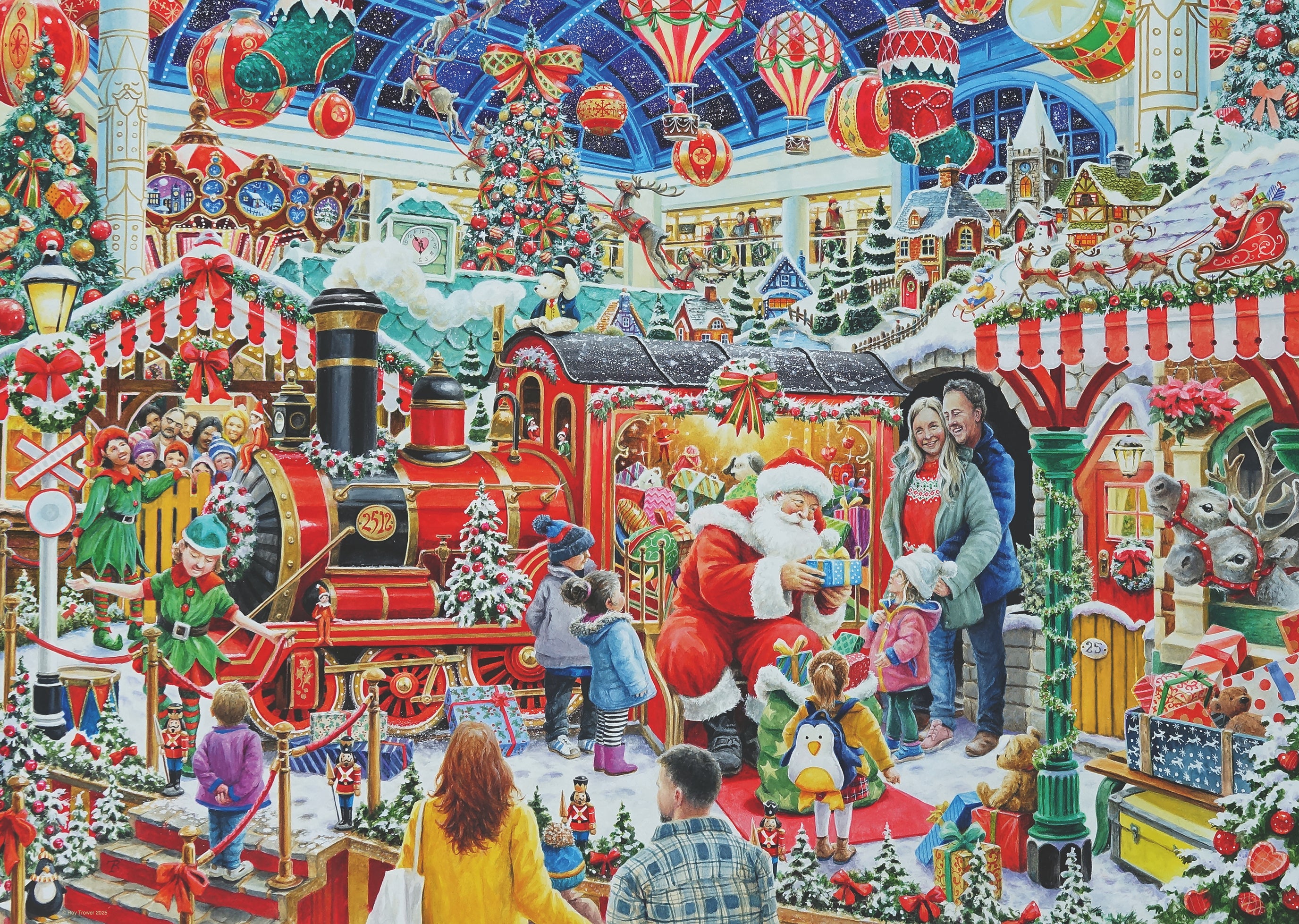 Puslespill 1000 Christmas No 29 Ravensburg