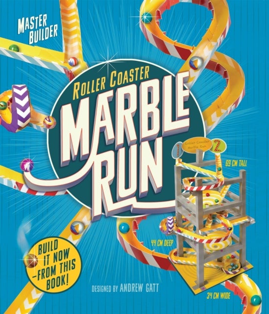 Master Builder - Roller Coaster Marble Run - Construct Your Own Huge Marble Run - Out Of Paper!