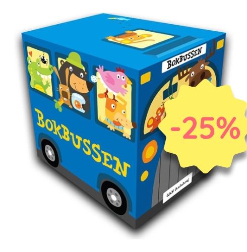 Bokbussen blå
