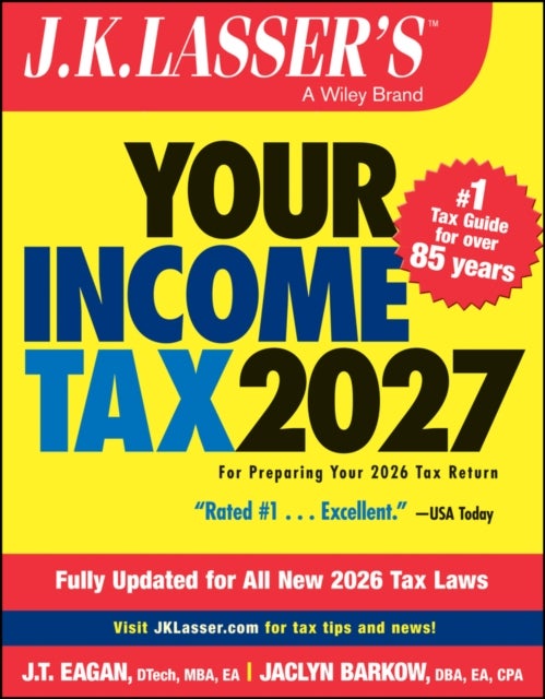 J.K. Lasser's Your Income Tax 2027 - For Preparing Your 2026 Tax Return