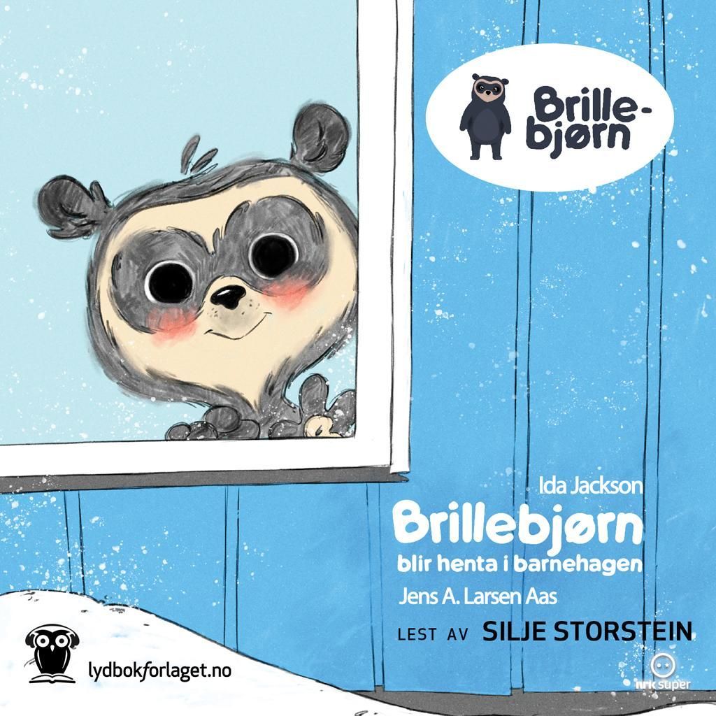 Brillebjørn blir henta i barnehagen