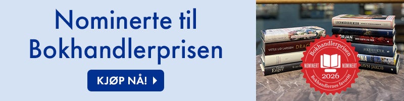 Nominerte til Bokhandlerprisen 2026.