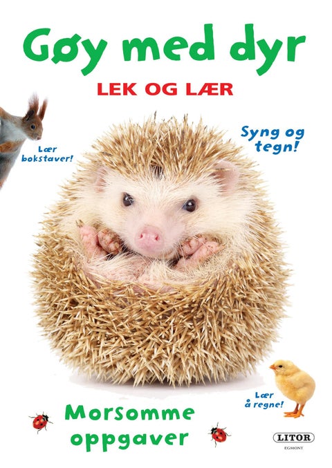 Gøy med dyr - lek og lær, morsomme oppgaver